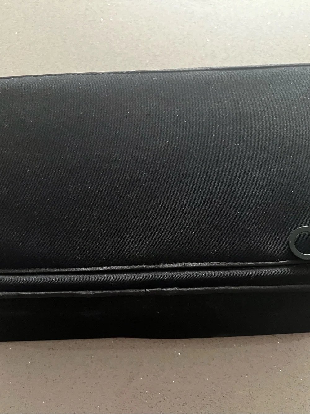 Vintage MAC Cosmetics Black Women's Makeup Toiletry Bag with Carry Handle